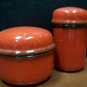Flame by THOMAS - Creamer & Sugar Bowl w/lids